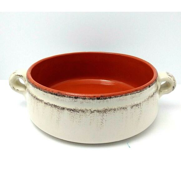 De Silva Terra Cotta Pottery Dish Made In Italy - Picture 1 of 6